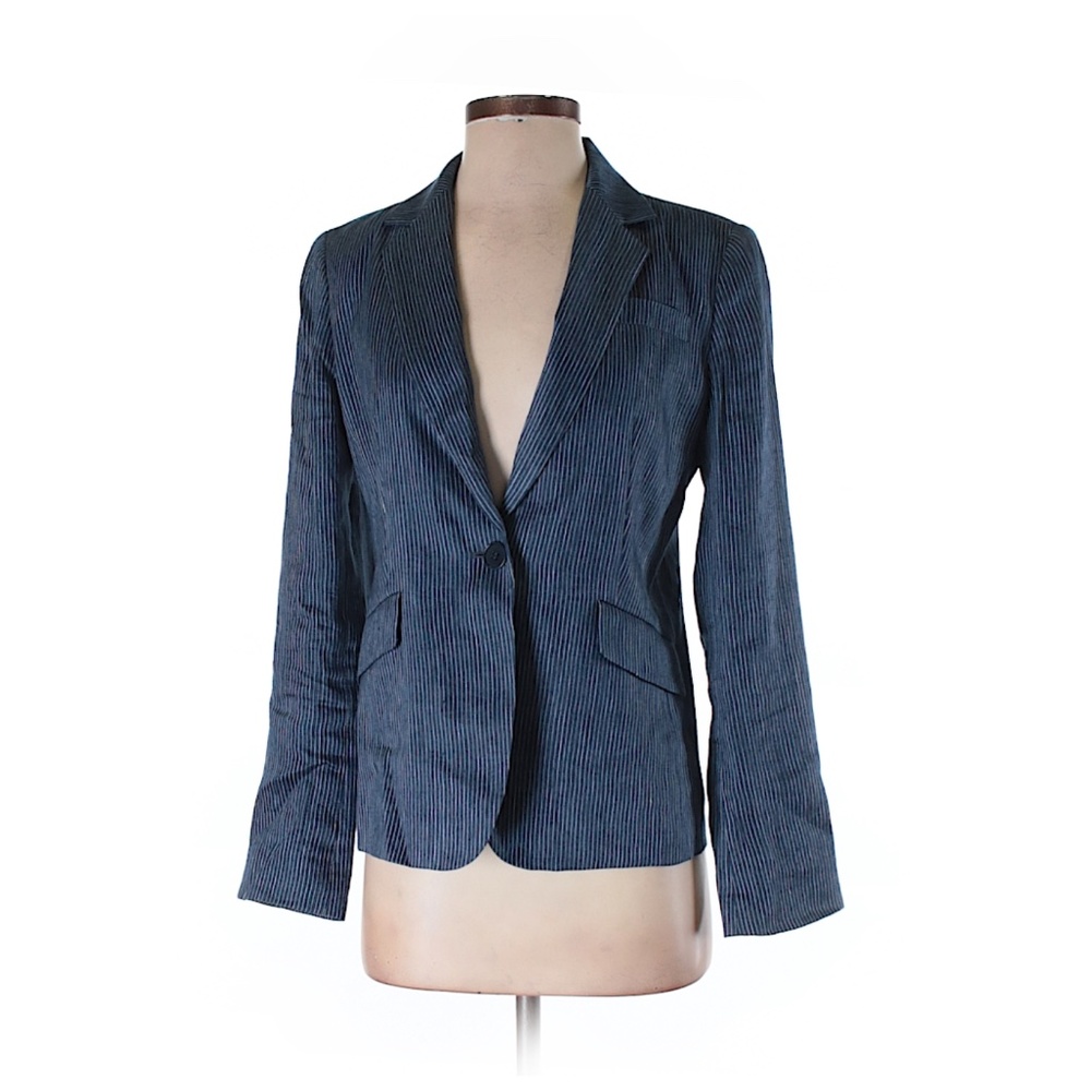 Talbots Blue Stripe Blazer